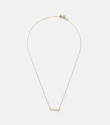 Collier Around the Words en or 18 ct et diamants | Persée