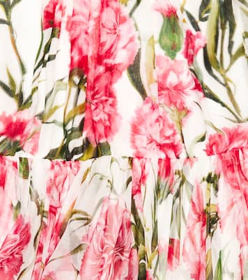 Kleid aus Seide | Dolce&Gabbana Kids