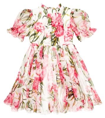Kleid aus Seide | Dolce&Gabbana Kids