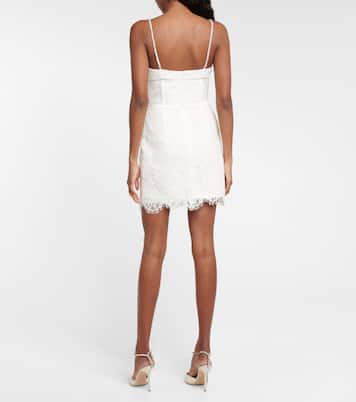 Hariet bustier lace minidress | Rebecca Vallance
