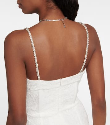 Hariet bustier lace minidress | Rebecca Vallance