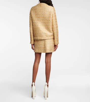 Sequined metallic tweed jacket | Valentino