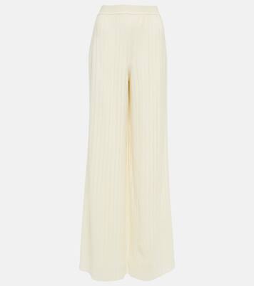 Pantalones anchos Gaiole de cachemir y seda | Loro Piana