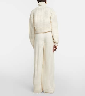 Pantalones anchos Gaiole de cachemir y seda | Loro Piana