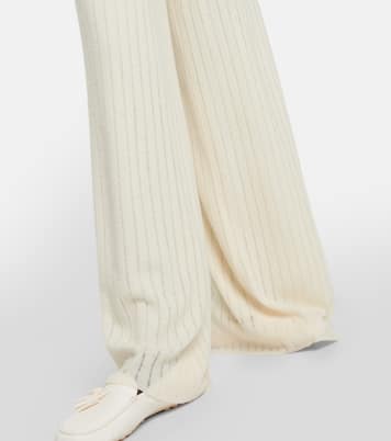 Pantalones anchos Gaiole de cachemir y seda | Loro Piana
