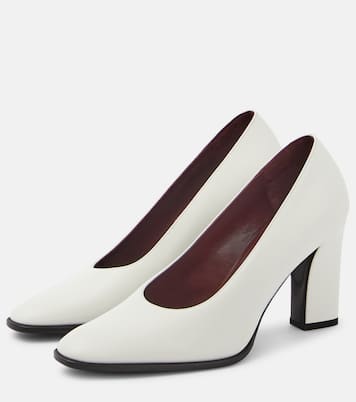 Loafer-Pumps aus Leder | The Row