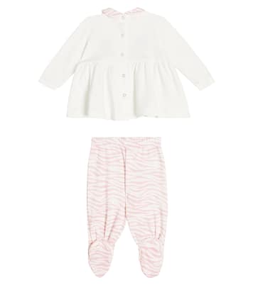 x Chiara Ferragni Baby - Top e pantaloni Eyestar in cotone | Monnalisa