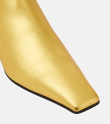 Botines Marfa de piel metalizada | Khaite