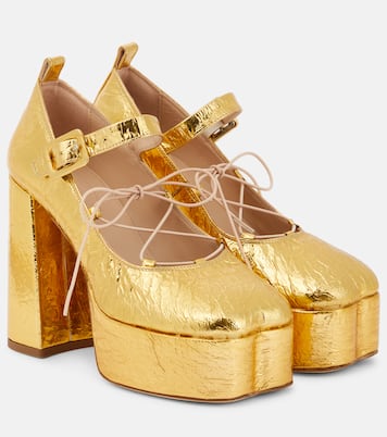 Salones de piel con plataforma | Simone Rocha