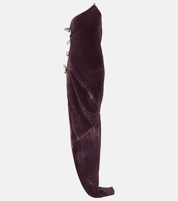 Taco velvet maxi gown | Rick Owens