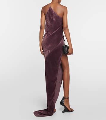 Taco velvet maxi gown | Rick Owens