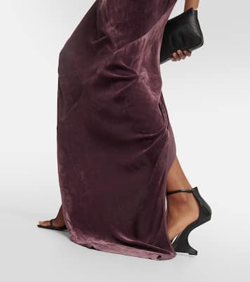 Taco velvet maxi gown | Rick Owens
