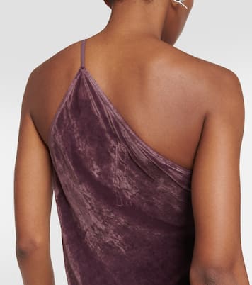 Taco velvet maxi gown | Rick Owens