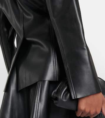 Blazer aus Lederimitat | Norma Kamali