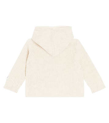 Baby - Cardigan Tristan in lana a coste | Donsje