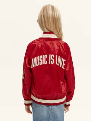 Embroidered varsity jacket | Scotch & Soda Kids