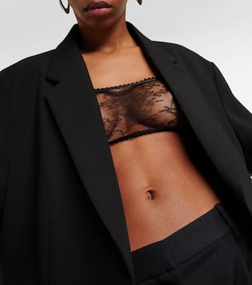 Bralette in pizzo floreale | Wardrobe.NYC