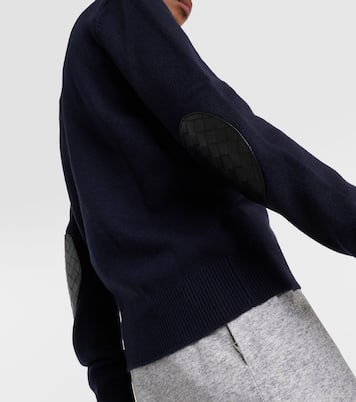 Pull en cachemire et cuir | Bottega Veneta