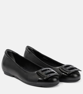 H661 leather ballet flats | Hogan
