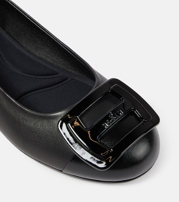 H661 leather ballet flats | Hogan
