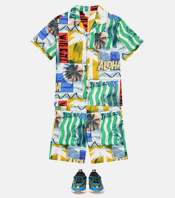 Camisa Aloha de algodón estampada | Stella McCartney Kids