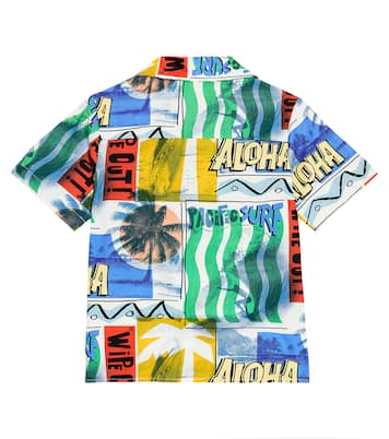 Camisa Aloha de algodón estampada | Stella McCartney Kids