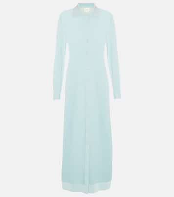 Hemdblusenkleid Erika aus Kaschmir | Lisa Yang