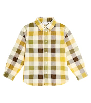 Camisa Daho de lino y algodón | Bonpoint