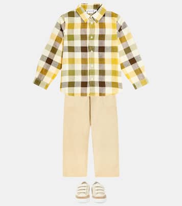 Camisa Daho de lino y algodón | Bonpoint