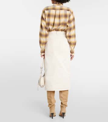Gonna midi Flozia in cotone | Marant Etoile