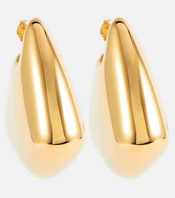 Boucles d'oreilles Fin Large en plaqué or 18 ct | Bottega Veneta