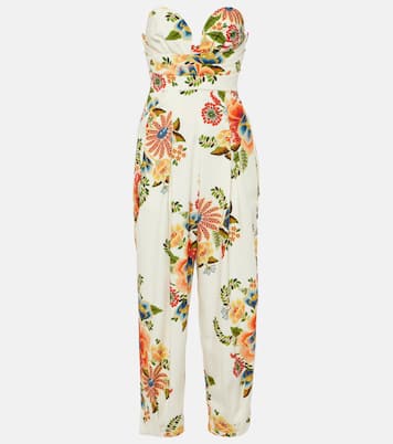 Combi-pantalon Delicate Garden imprimée | Farm Rio