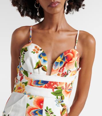 Combi-pantalon Delicate Garden imprimée | Farm Rio