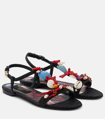 Verzierte Sandalen Capri | Dolce&Gabbana
