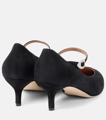 X Tabitha Simmons Pumps Kate 45 aus Veloursleder | Malone Souliers