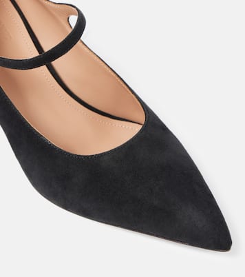X Tabitha Simmons Pumps Kate 45 aus Veloursleder | Malone Souliers