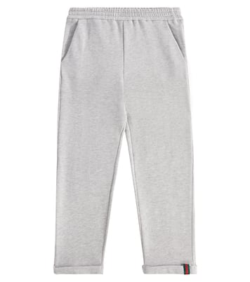 Jogginghose Web Stripe aus Baumwoll-Jersey | Gucci Kids