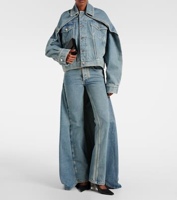 Chaqueta oversized de denim | Jean Paul Gaultier