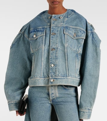 Chaqueta oversized de denim | Jean Paul Gaultier