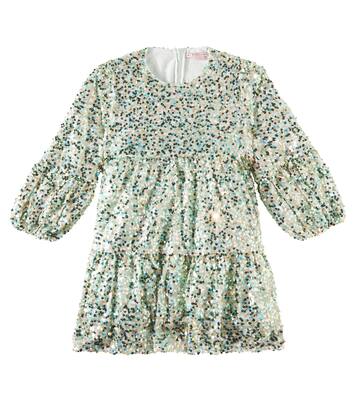 Kleid Lila mit Pailletten | Konges Sløjd