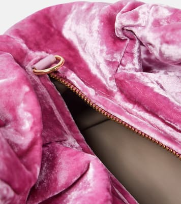 Borsa a spalla Twist Small in velluto | Dries Van Noten