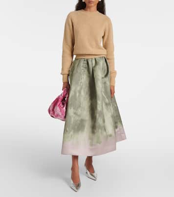 Borsa a spalla Twist Small in velluto | Dries Van Noten