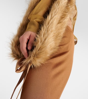 Sciarpa in pelliccia animal-free | Saint Laurent