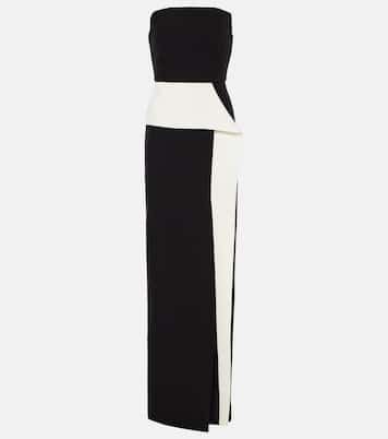 Abito lungo in crêpe | Roland Mouret