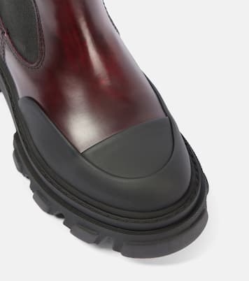 Bottines Chelsea en cuir | Ganni