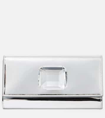 Clutch Jaipur in pelle a specchio | Gianvito Rossi