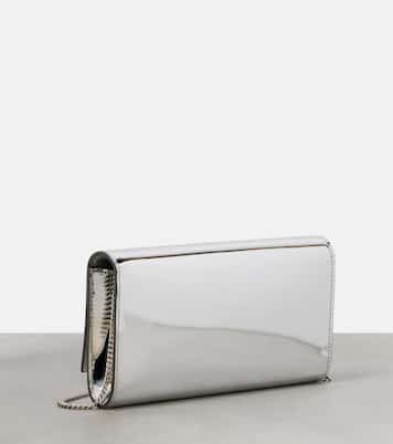 Clutch Jaipur in pelle a specchio | Gianvito Rossi