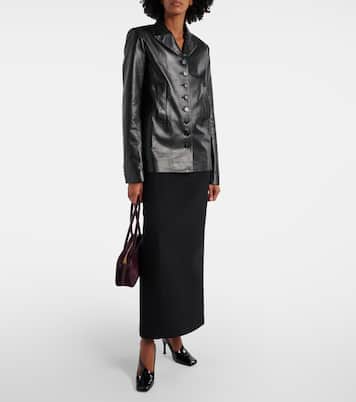 Blazer Saraphina in pelle | Khaite
