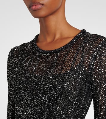 Abito midi con paillettes | Alaïa