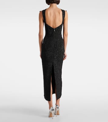 Vestido de cóctel Singular de lamé | Maticevski